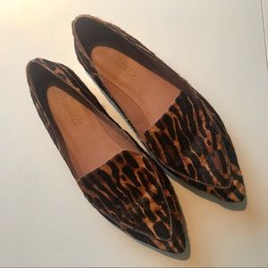 Madewell leopard loafers
